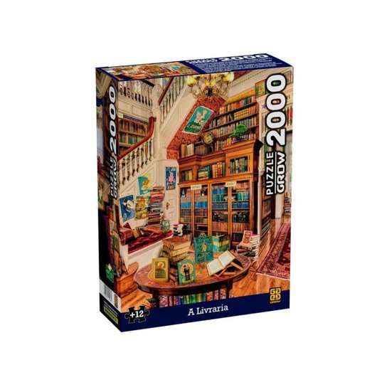 Quebra-cabeça 2000 Peças A Livraria Especial