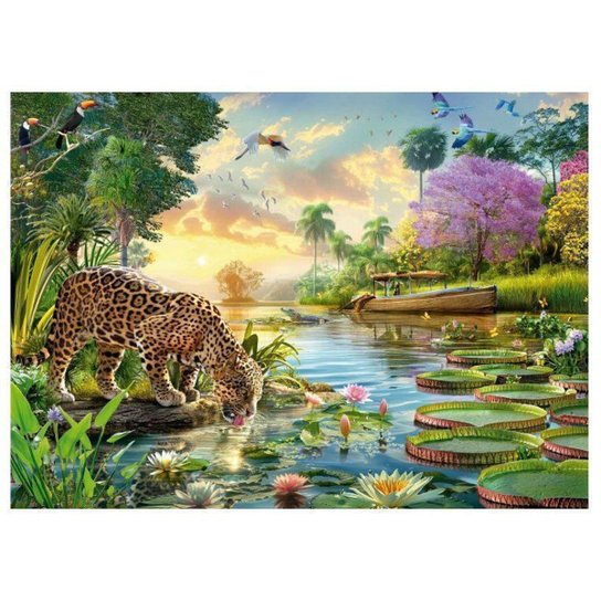 Quebra-cabeça 2000 Peças Pantanal Puzzle Grow