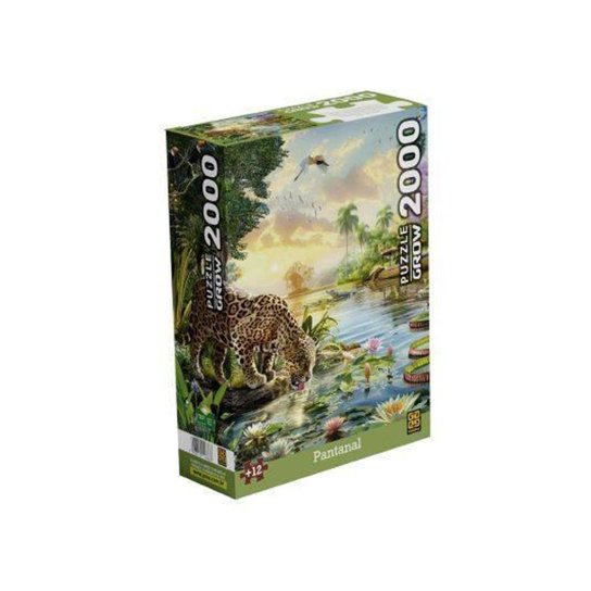Quebra-cabeça 2000 Peças Pantanal Puzzle Grow