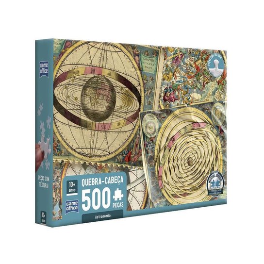 Quebra-cabeça 500 Peças Astronomia Game Office