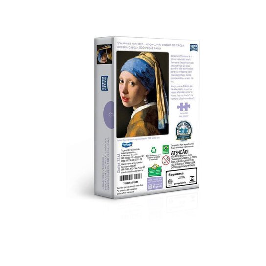 Quebra-cabeça 500 Peças Coleção Obras de Arte