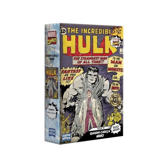 Quebra-cabeça 500 Peças Game Office Hulk