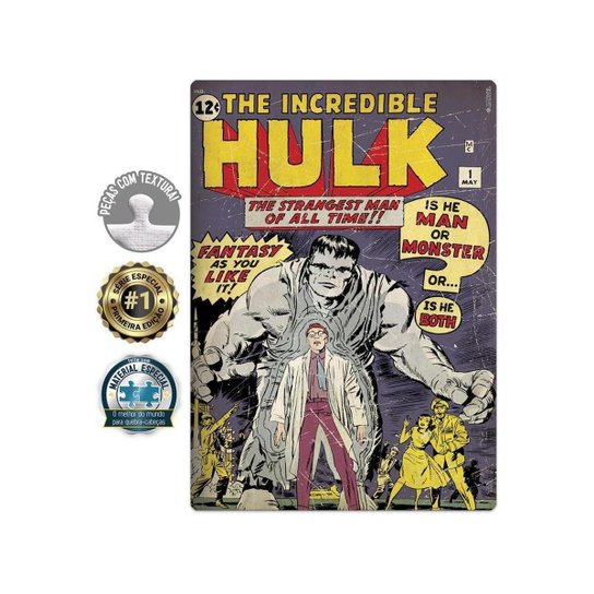 Quebra-cabeça 500 Peças Game Office Hulk