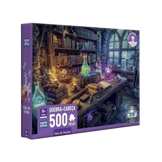 Quebra-cabeça 500 Peças Game Office