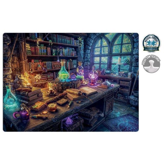 Quebra-cabeça 500 Peças Game Office