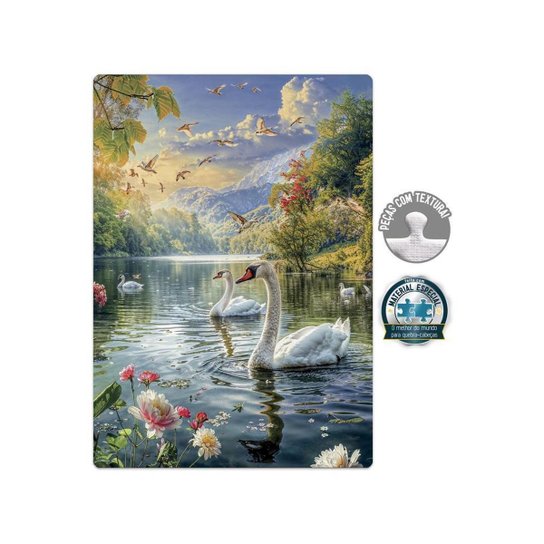 Quebra-cabeça 500 Peças Game Office