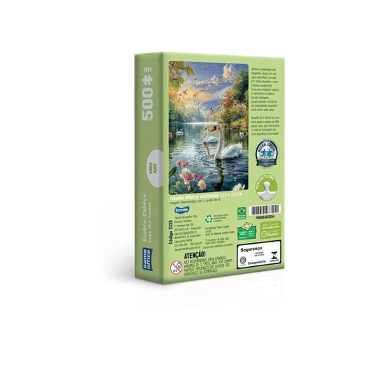 Quebra-cabeça 500 Peças Game Office