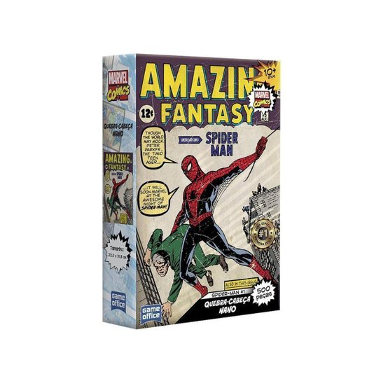 Quebra-cabeça 500 Peças Marvel Comics Game Office