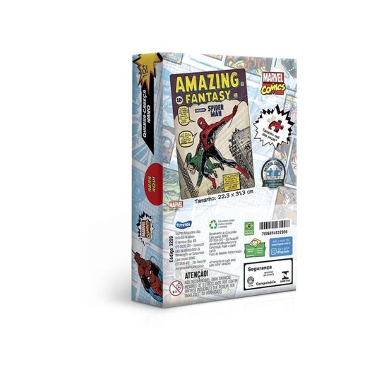 Quebra-cabeça 500 Peças Marvel Comics Game Office