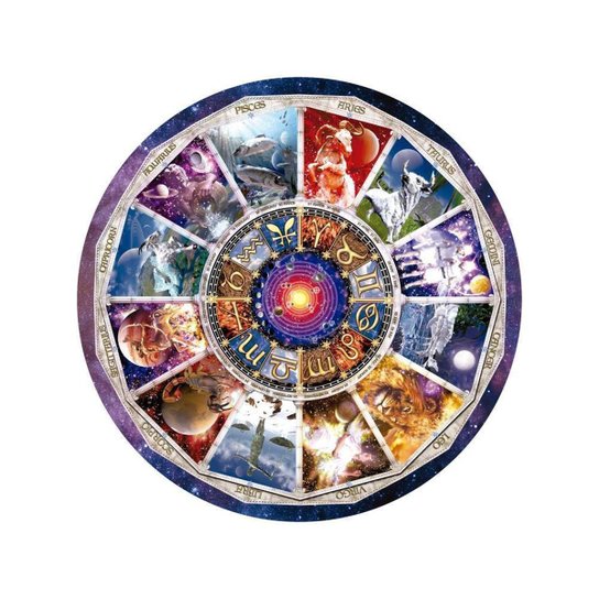 Quebra Cabeça 600 Peças Puzzle Circular