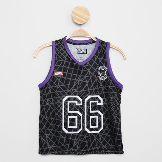 Regata Infantil Marvel Pantera Negra