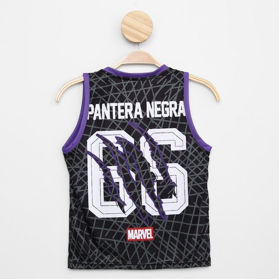 Regata Infantil Marvel Pantera Negra