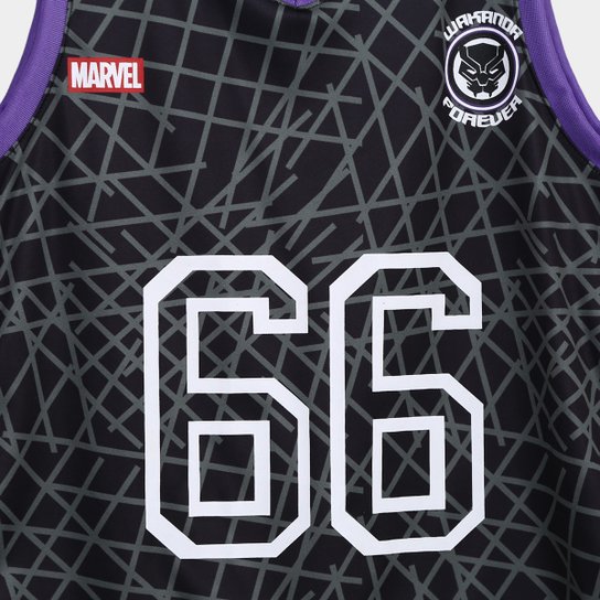 Regata Infantil Marvel Pantera Negra