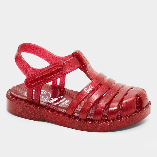 Sandália Bebê Grendene Barbie Due Menina