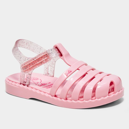 Sandália Bebê Grendene Barbie Due Menina