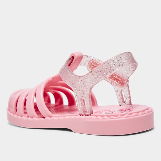 Sandália Bebê Grendene Barbie Due Menina