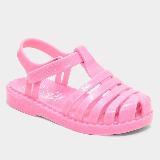 Sandália Bebê Grendene Barbie Due Menina
