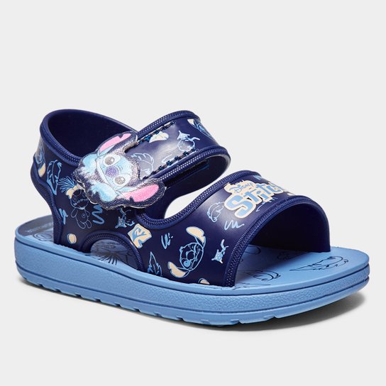 Sandália Bebê Grendene Disney Diversão Stitch Menino