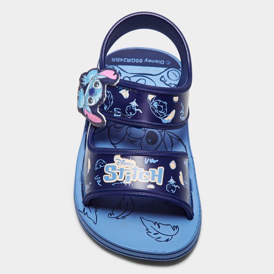 Sandália Bebê Grendene Disney Diversão Stitch Menino