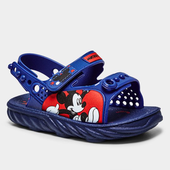 Sandália Bebê Grendene Disney Mickey Masculina