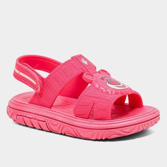 Sandália Bebê Grendene Disney Puff Bag Menina