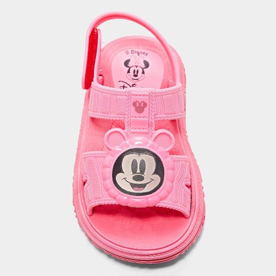 Sandália Bebê Grendene Disney Puff Bag Menina