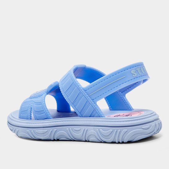 Sandália Bebê Grendene Disney Puff Bag Menina