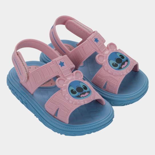 Sandália Bebê Grendene Disney Puff Bag Menina