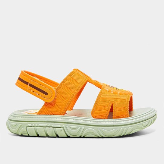 Sandália Bebê Grendene Disney Puff Bag Menino