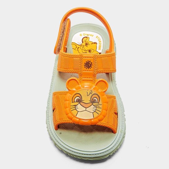 Sandália Bebê Grendene Disney Puff Bag Menino