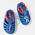 Sandália Bebê Grendene Kids Disney Magic Menino - Azul+Vermelho