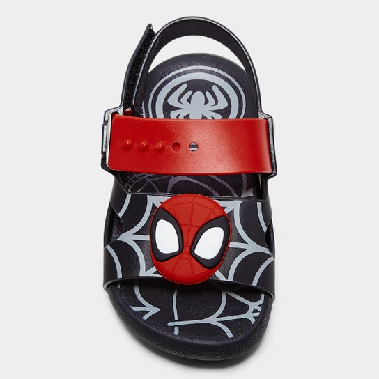 Sandália Bebê Grendene Marvel United Menino