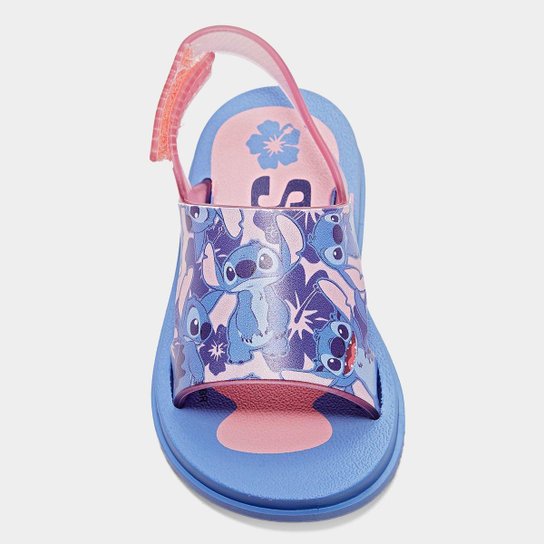 Sandália Bebê Grendene Stitch Hora Do Lanche Menina