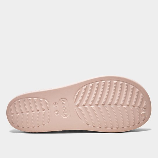 Sandália Crocs Classic Platform Geomtrc Slide Feminina