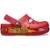 Sandália crocs crocband cars lightning  red - Vermelho