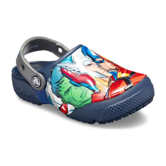 Sandália Crocs Infantil Fl Marvel Menino