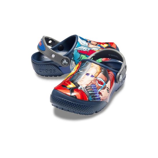 Sandália Crocs Infantil Fl Marvel Menino