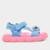 Sandália Infantil Disney Easy Menina - Rosa+Azul