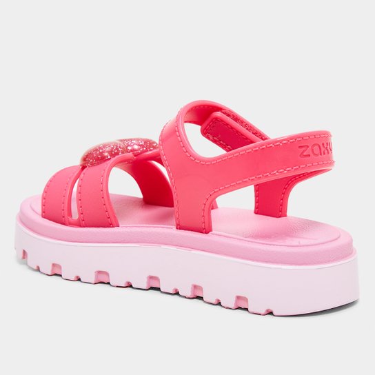 Sandália Infantil Disney Zaxynina Daily Love Sand Menina