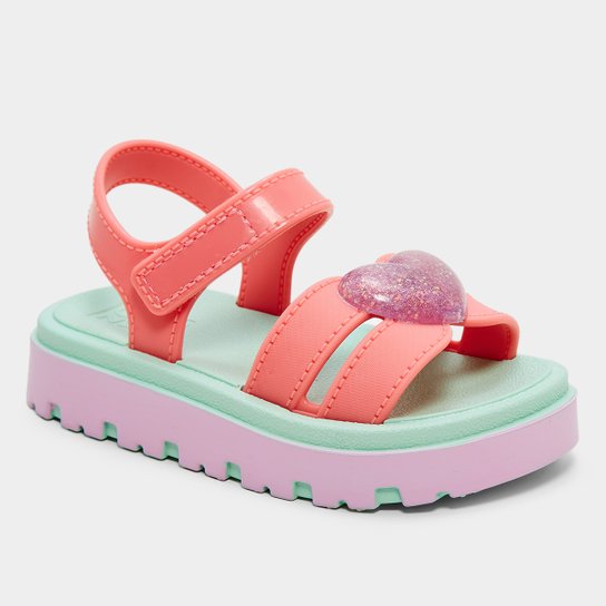 Sandália Infantil Disney Zaxynina Daily Love Sand Menina