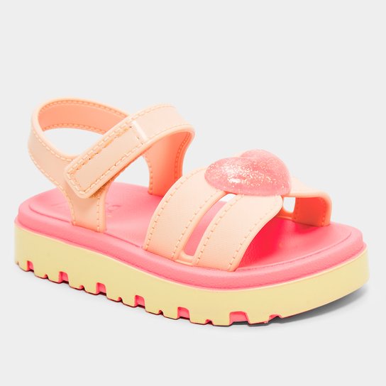 Sandália Infantil Disney Zaxynina Daily Love Sand Menina