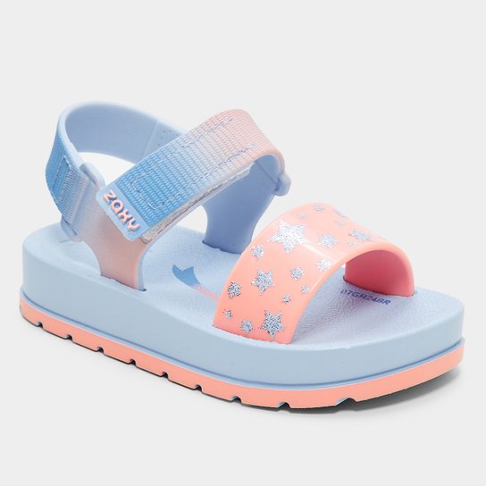 Sandália Infantil Disney Zaxynina Moderninha Print Menina