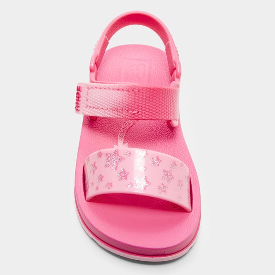 Sandália Infantil Disney Zaxynina Moderninha Print Menina