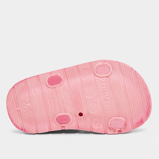 Sandália Infantil Disney Zaxynina Moderninha Print Menina