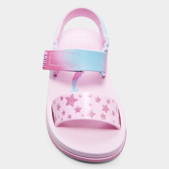 Sandália Infantil Disney Zaxynina Moderninha Print Menina