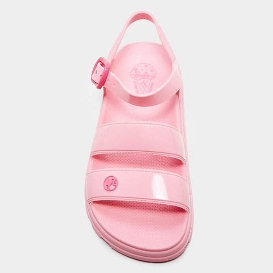 Sandália Infantil Grendene Barbie Com Sorveteria Menina