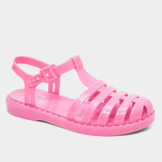 Sandália Infantil Grendene Barbie Glitter