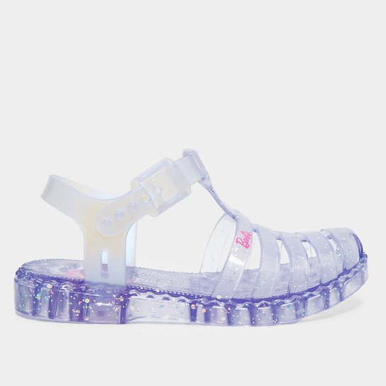 Sandália Infantil Grendene Barbie Glitter