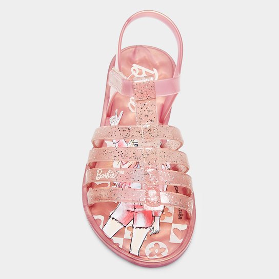 Sandália Infantil Grendene Kids Barbie Ice Cream Flox Menina