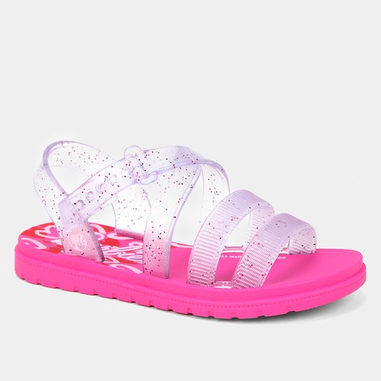 Sandália Infantil Grendene Kids Barbie Sweet Bag Menina